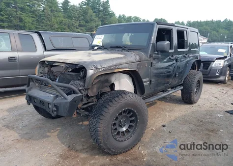 2012 Jeep Wrangler Unlimited Sport z USA, uszkodzony, nr VIN 1C4BJWDG9CL182560